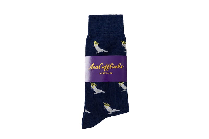 AUSCUFFLINKS Cockatoo Socks For Him & Her | Fun Bird Lover Gift Socks - Quirky Novelty Present for Dad & Mum - One Size - Image 3